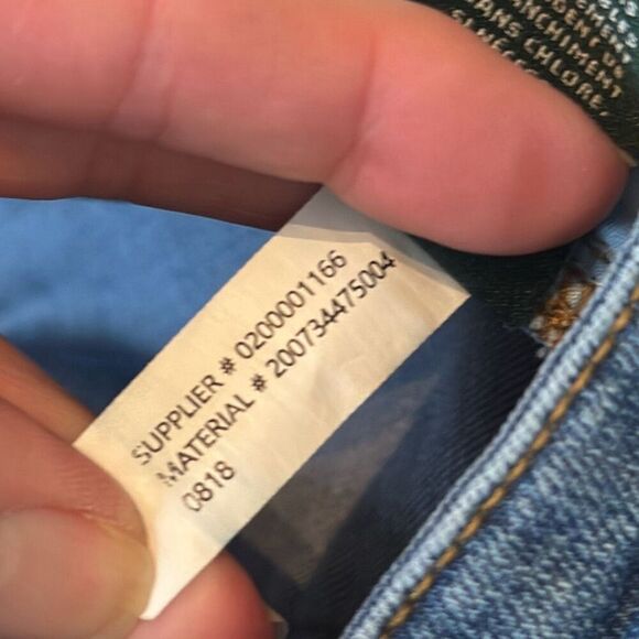 Lauren Ralph Lauren Womens Modern Straight Curvy Jeans size 12 ALTERED - Picture 9 of 16